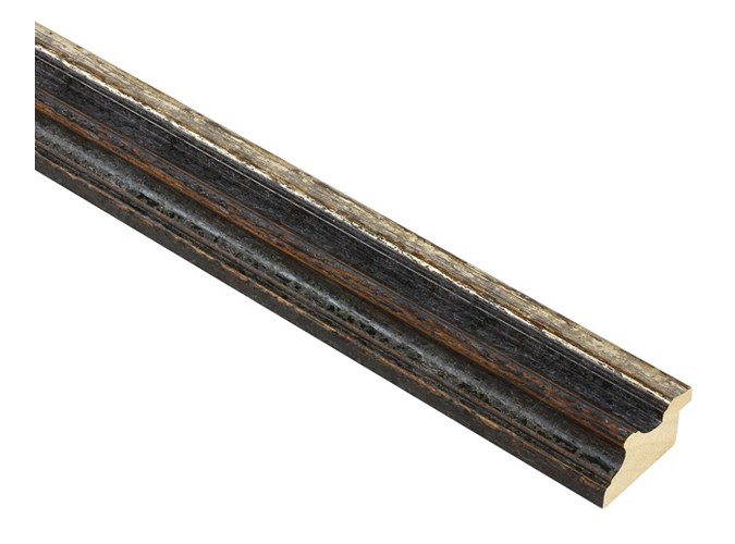 L2158 Wood-Moulding-36mm-Palazzo-Argento-Nero-