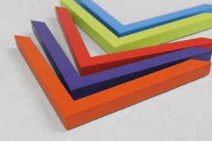 Colour cubes frames | Made to measure picture frames 