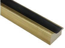 L2997 65mm black and gold - sustainable picture frames