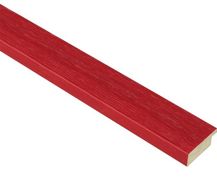L2306 Wood-Moulding-35mm-Graffiti-Red-picture frames for care home
